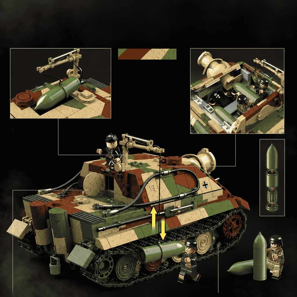 Sturmtiger Ambush Camo - Heavy Assault Mortar | Limited Edition | 1:28 Scale