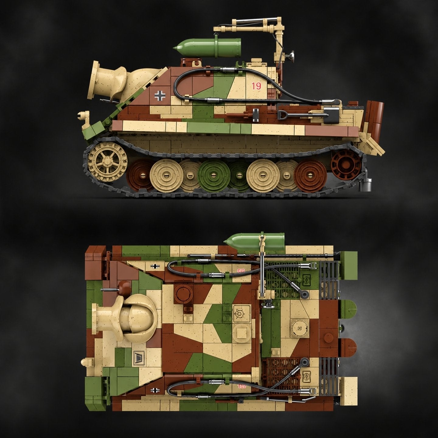Sturmtiger Ambush Camo - Heavy Assault Mortar | Limited Edition | 1:28 Scale