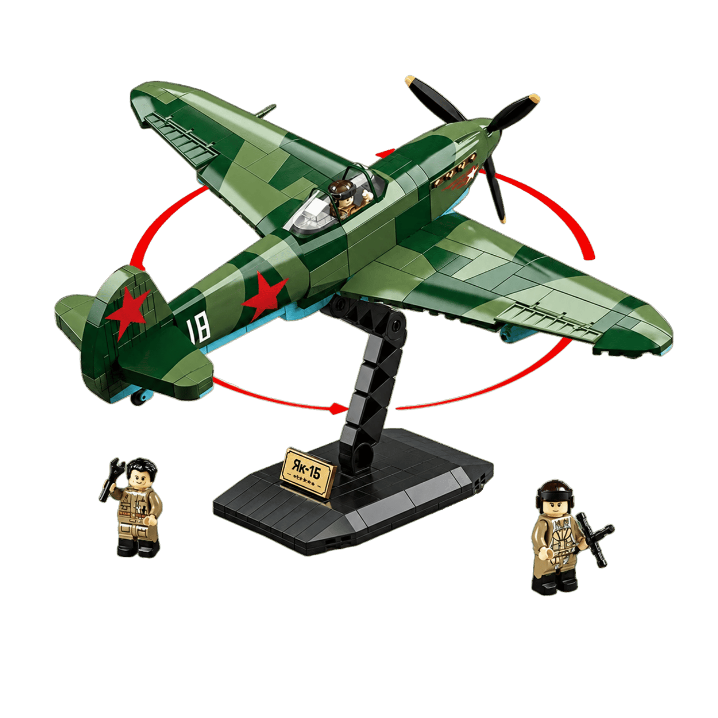 Yakovlev Yak-1B - Fighter Plane | 1:28 Scale