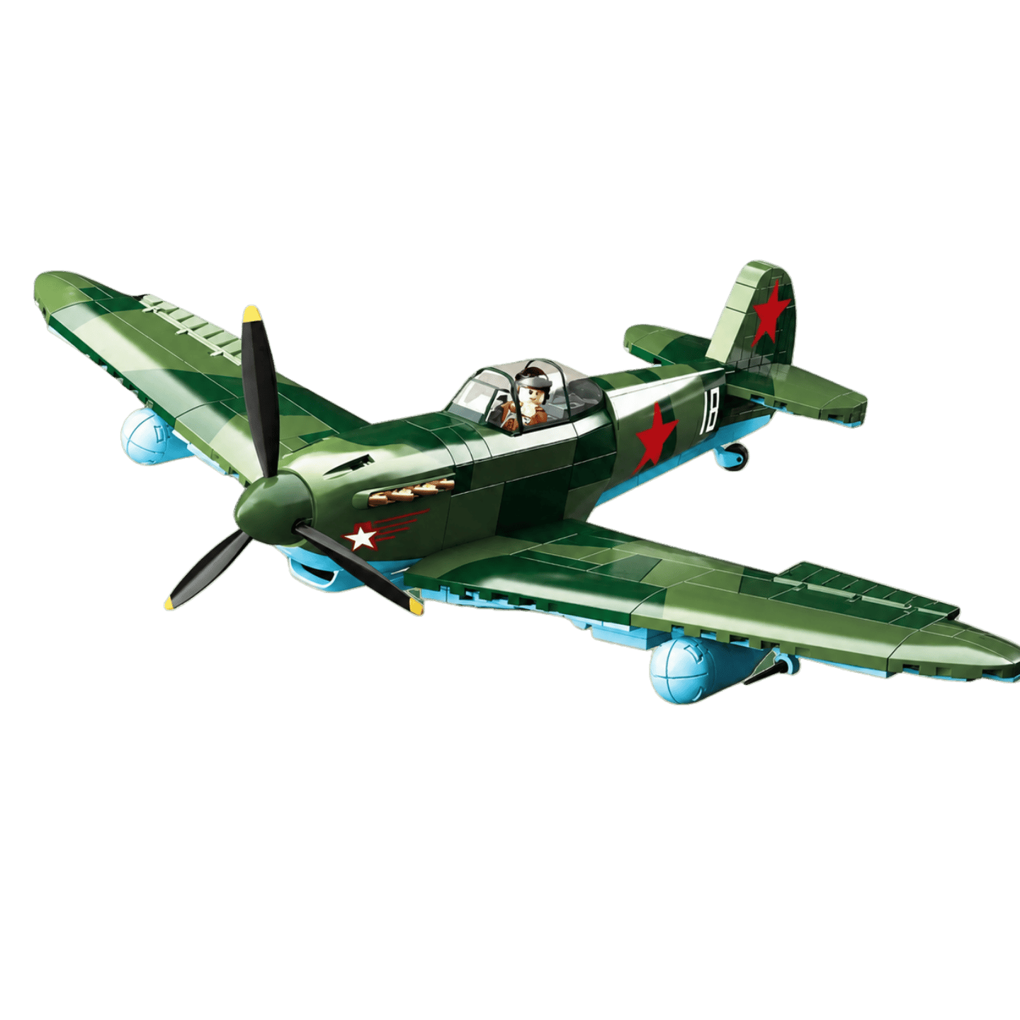 Yakovlev Yak-1B - Fighter Plane | 1:28 Scale